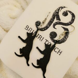 Dancing Cat Earring