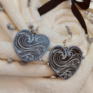 Heart earring